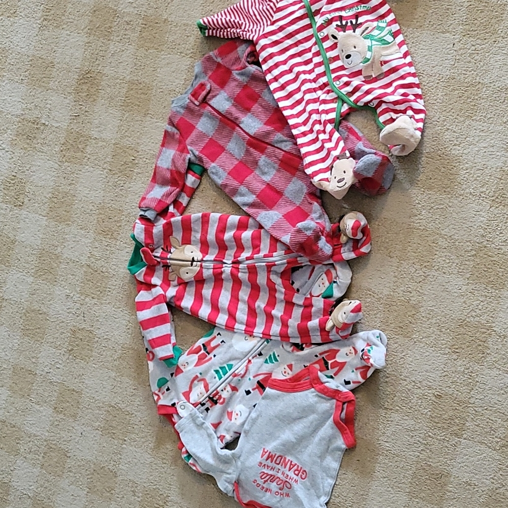 Christmas Newborn baby clothes